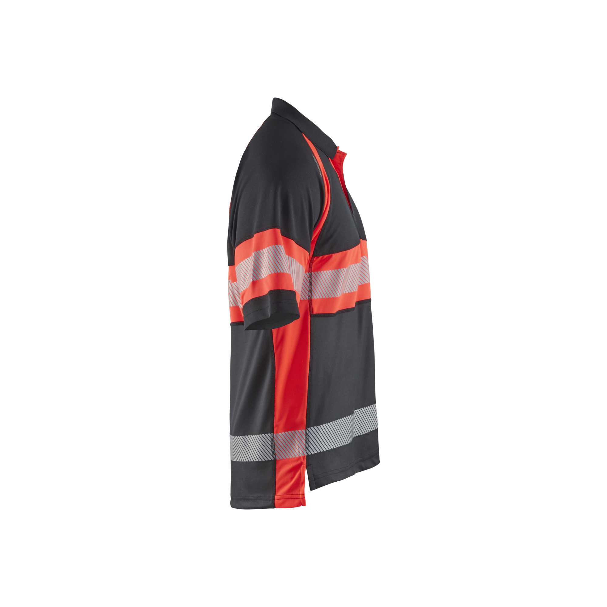 BLAKLADER 33381051 Hi Vis Polo Shirt with UV protection Hi Vis Reflective Short Sleeve Work Polo MEN - 100% Polyester